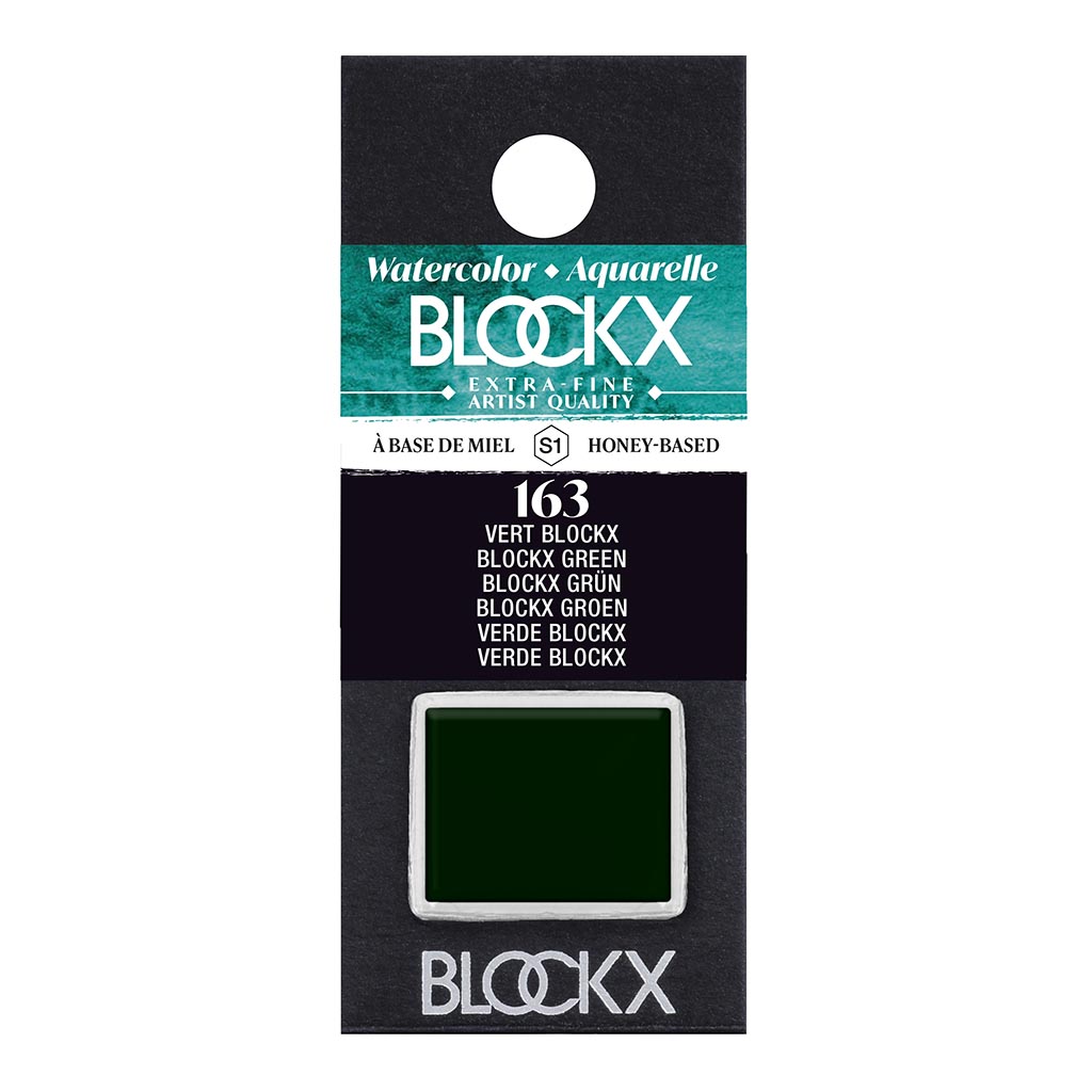 BLOCKX Artists' Watercolour Half Pans