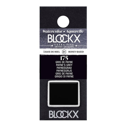 BLOCKX Artists' Watercolour Half Pans
