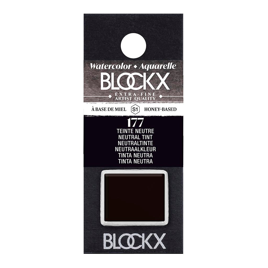 BLOCKX Artists' Watercolour Half Pans