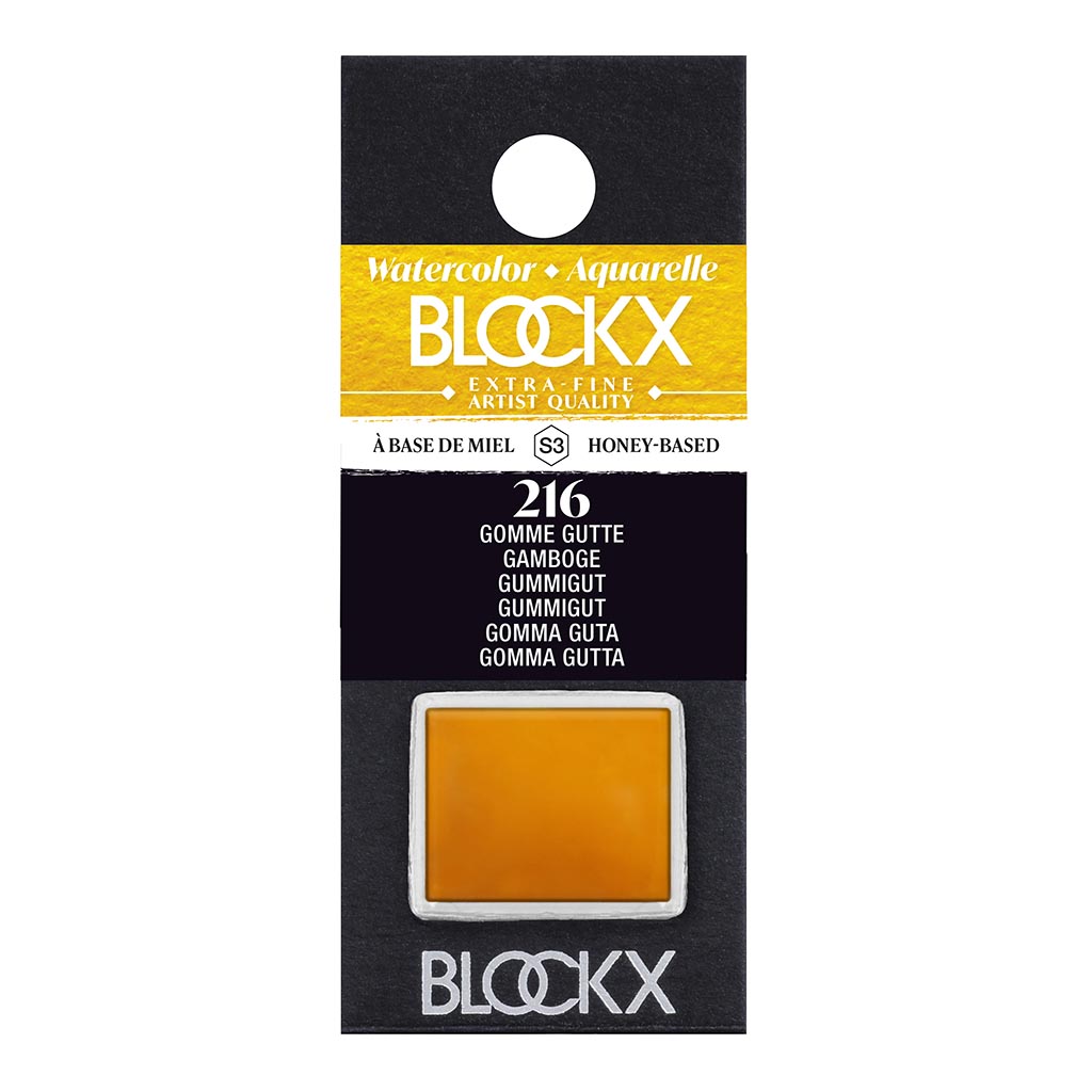 BLOCKX Artists' Watercolour Half Pans