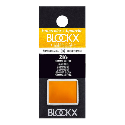 BLOCKX Artists' Watercolour Half Pans