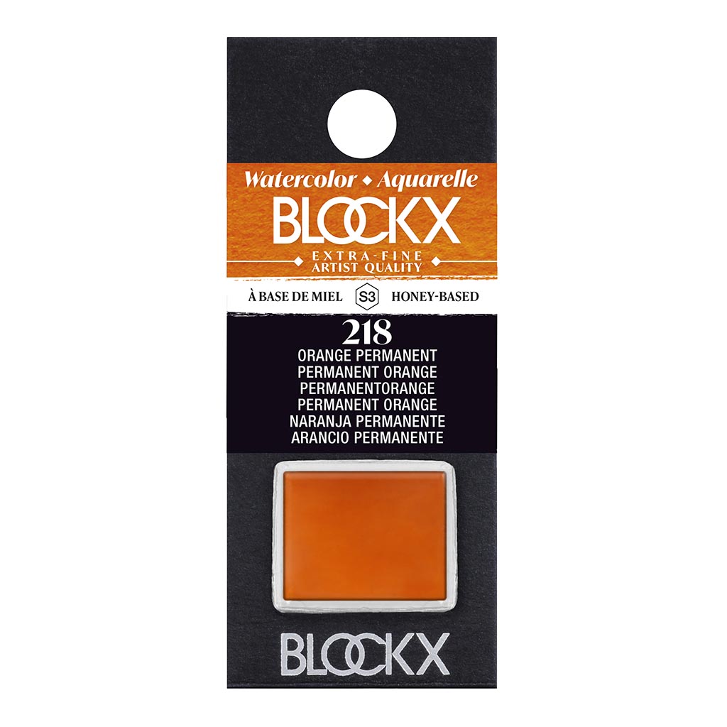 BLOCKX Artists' Watercolour Half Pans