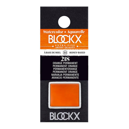BLOCKX Artists' Watercolour Half Pans
