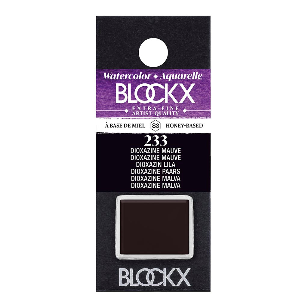 BLOCKX Artists' Watercolour Half Pans