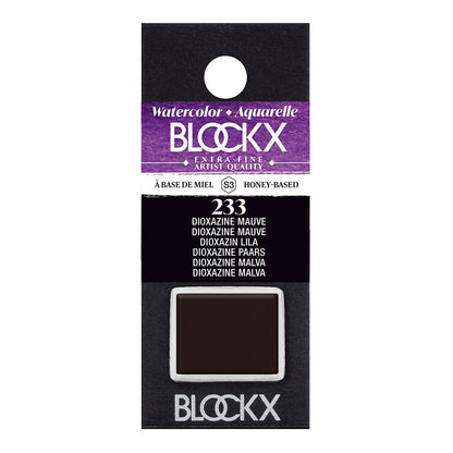 BLOCKX Artists' Watercolour Half Pans