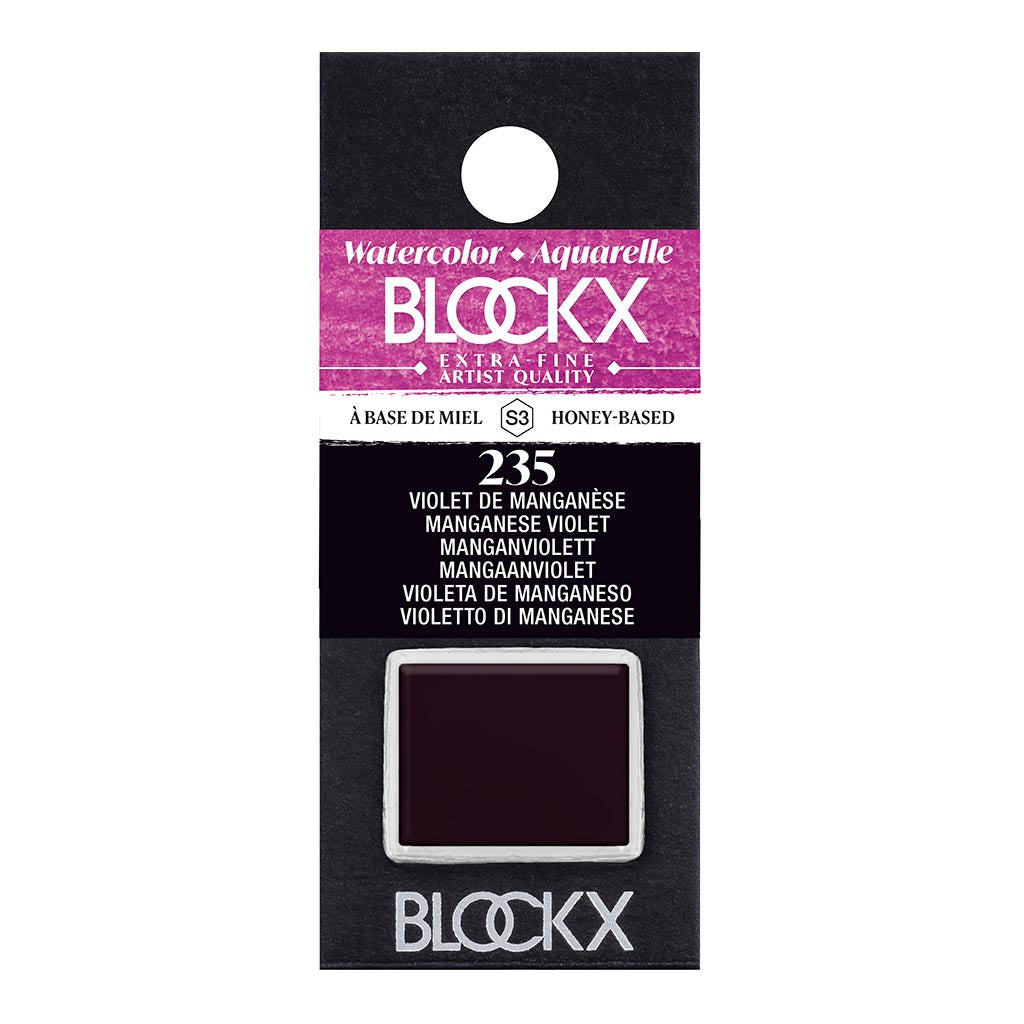 BLOCKX Artists' Watercolour Half Pans