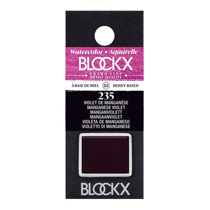 BLOCKX Artists' Watercolour Half Pans