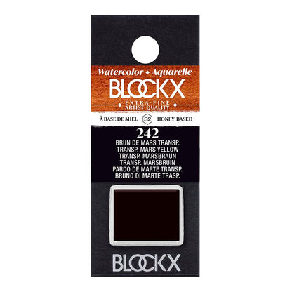 BLOCKX Artists' Watercolour Half Pans