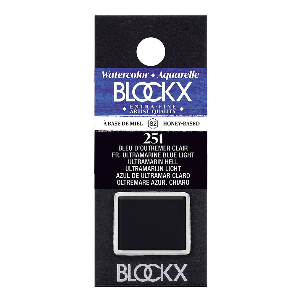 BLOCKX Artists' Watercolour Half Pans