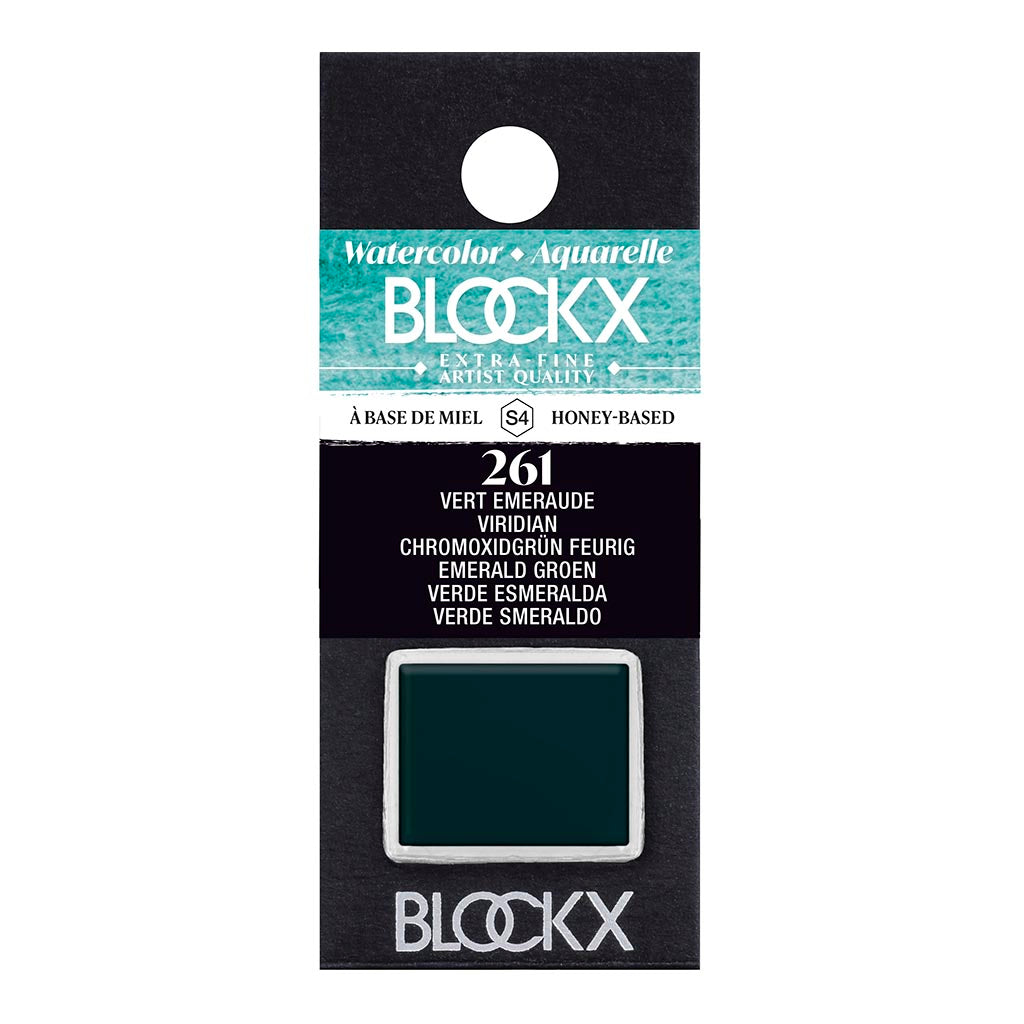 BLOCKX Artists' Watercolour Half Pans
