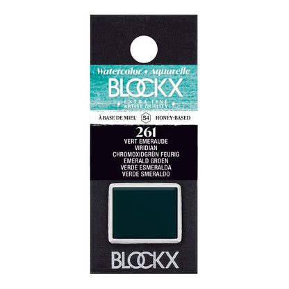 BLOCKX Artists' Watercolour Half Pans
