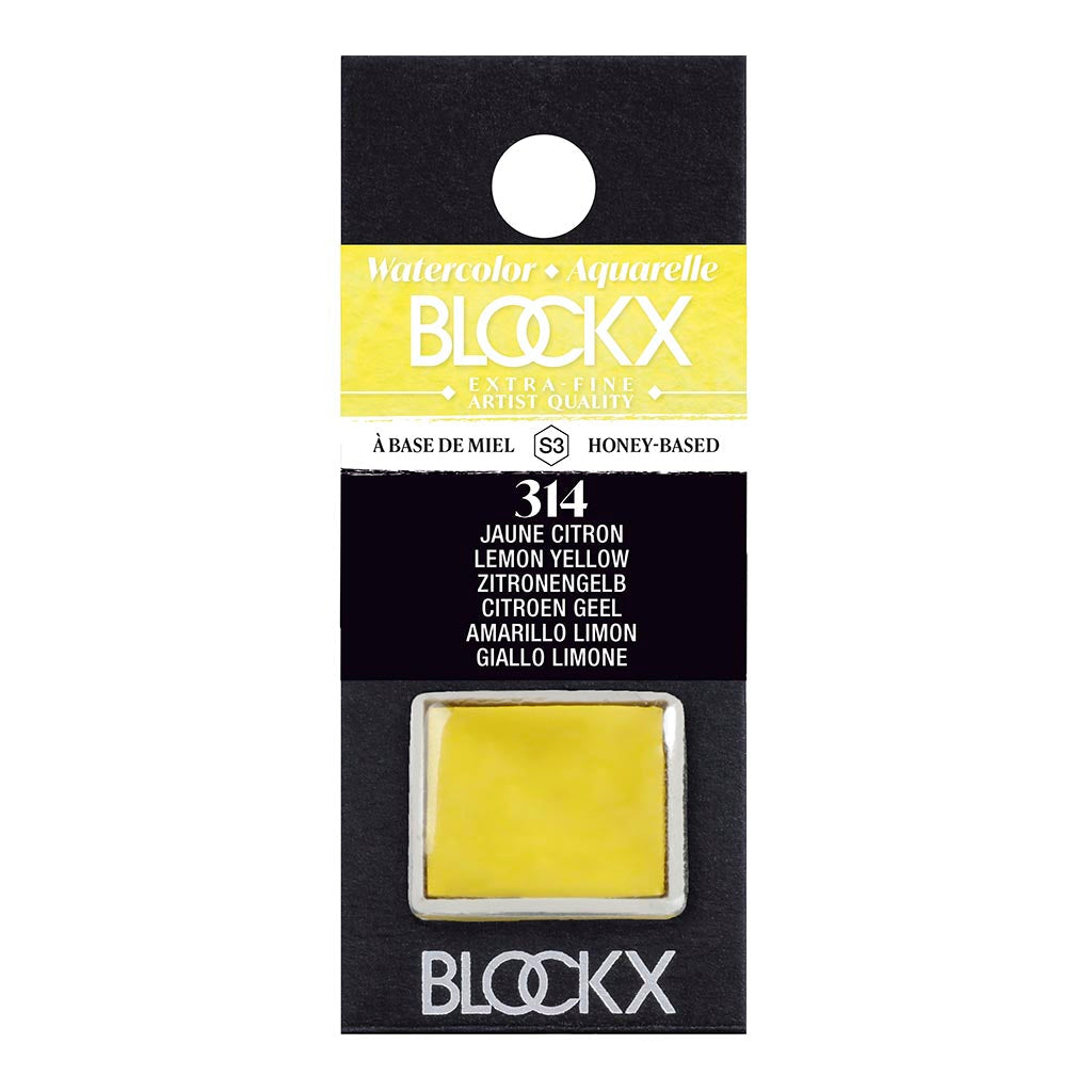 BLOCKX Artists' Watercolour Half Pans