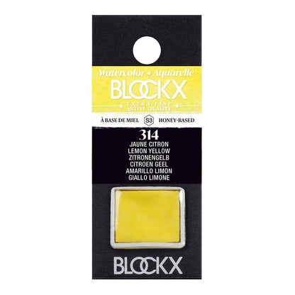 BLOCKX Artists' Watercolour Half Pans