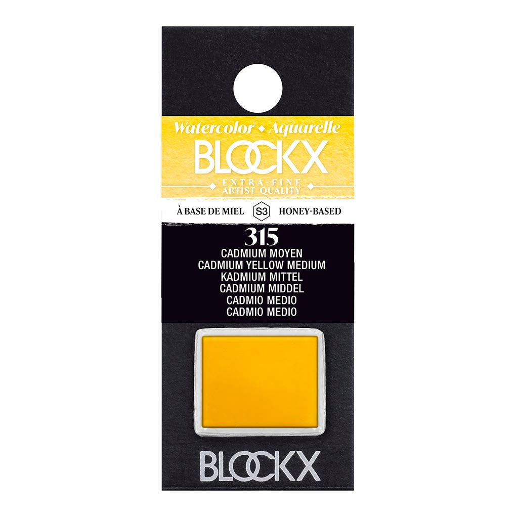 BLOCKX Artists' Watercolour Half Pans