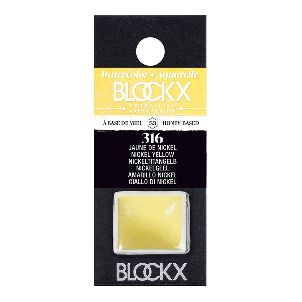 BLOCKX Artists' Watercolour Half Pans