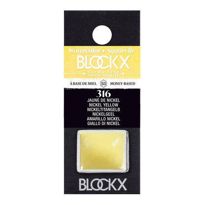 BLOCKX Artists' Watercolour Half Pans