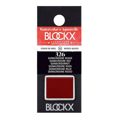 BLOCKX Artists' Watercolour Half Pans