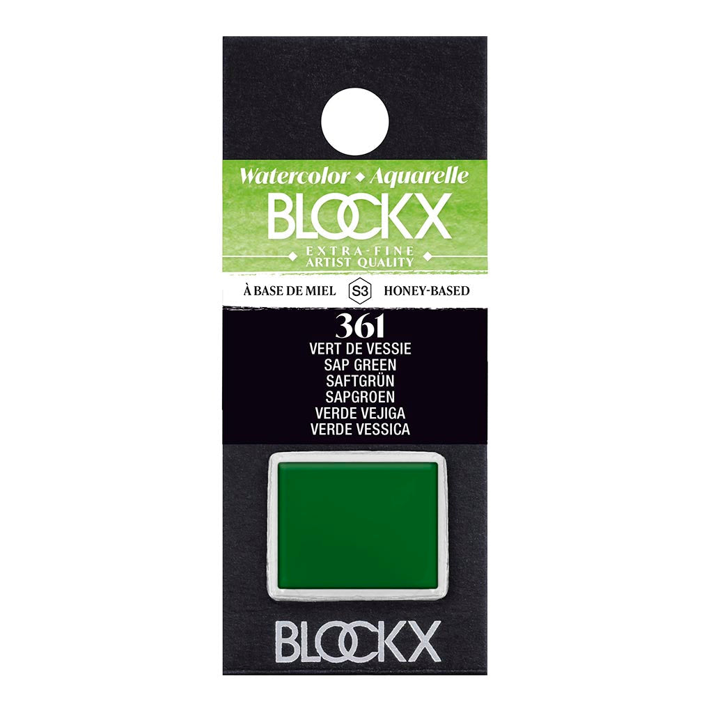 BLOCKX Artists' Watercolour Half Pans