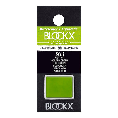 BLOCKX Artists' Watercolour Half Pans