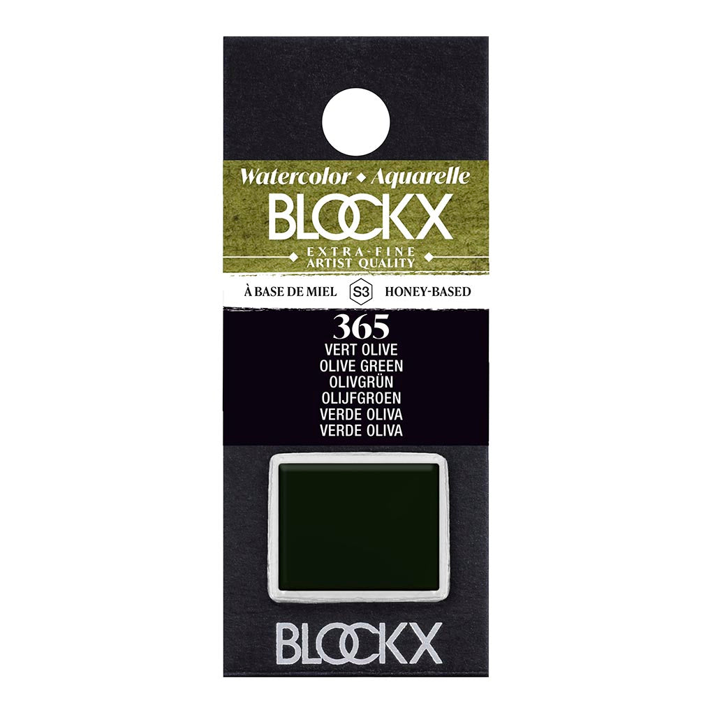 BLOCKX Artists' Watercolour Half Pans