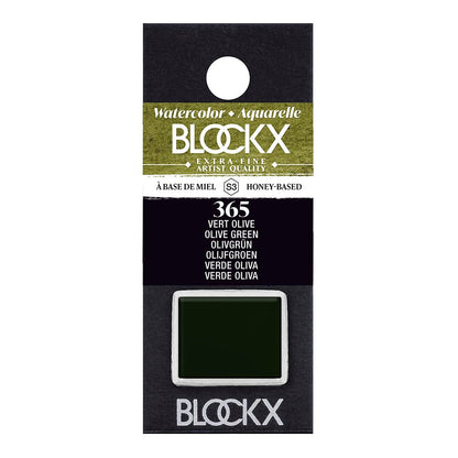 BLOCKX Artists' Watercolour Half Pans