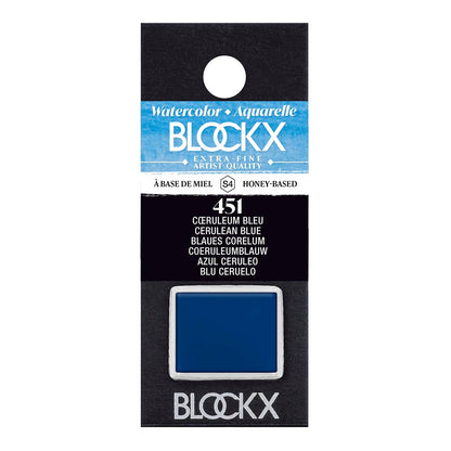 BLOCKX Artists' Watercolour Half Pans