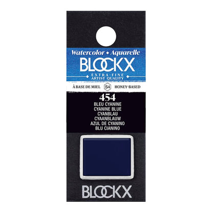BLOCKX Artists' Watercolour Half Pans