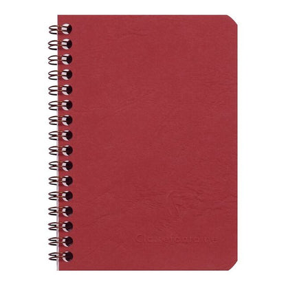 Clairefontaine Age Bag Spiral Notebook Pocket Lined