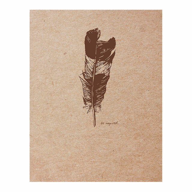 Clairefontaine Flying Spirit Sketch Book A6 Kraft