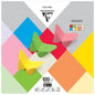 Clairefontaine 10 Bright Colours 20x20cm 100 Sheet 80gsm Origami Paper