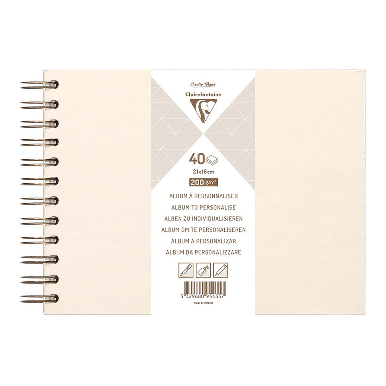 Clairefontaine Hardcover Albums 21x16cm