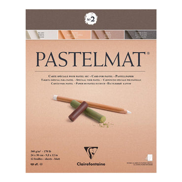 Clairefontaine Pastelmat Pad No. 2 12 Sheets