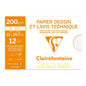 Clairefontaine Lavis Dessin Technical Drawing Paper A4 Pack Of 12