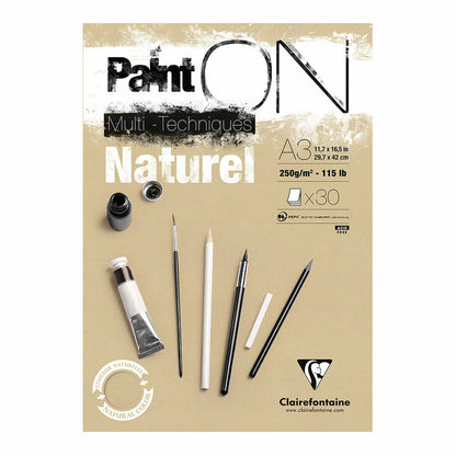 Clairefontaine Painton Pad Natural 30 Sheets