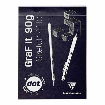 Clairefontaine Grafit Pad Dotted Pages Assorted Cover