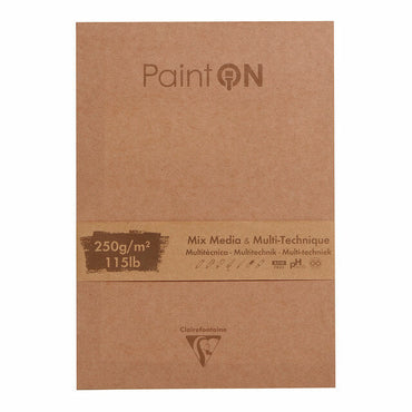 Clairefontaine Painton Pad Assorted 50 Sheets