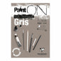 Clairefontaine Painton Pad Grey 30 Sheets