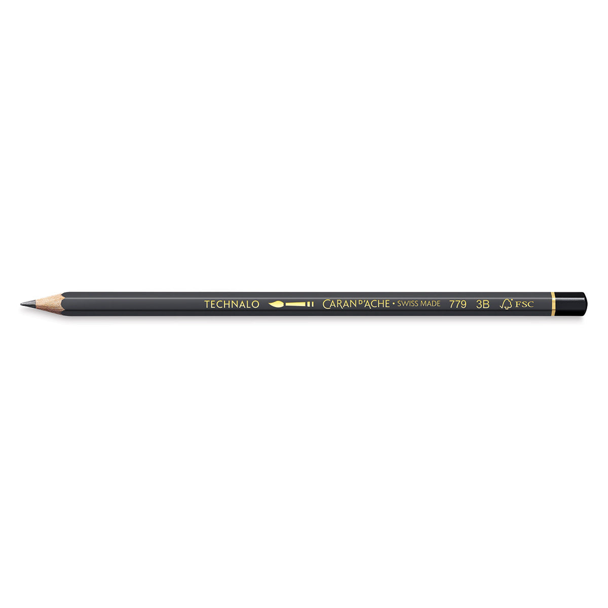 Caran d'Ache Technalo PNC 779 Water Soluble Graphite Pencils (Pack of 3)