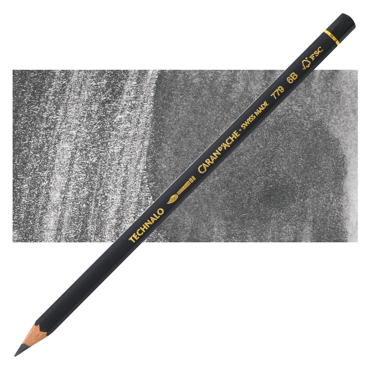 Caran d'Ache Technalo PNC 779 Water Soluble Graphite Pencils (Pack of 3)