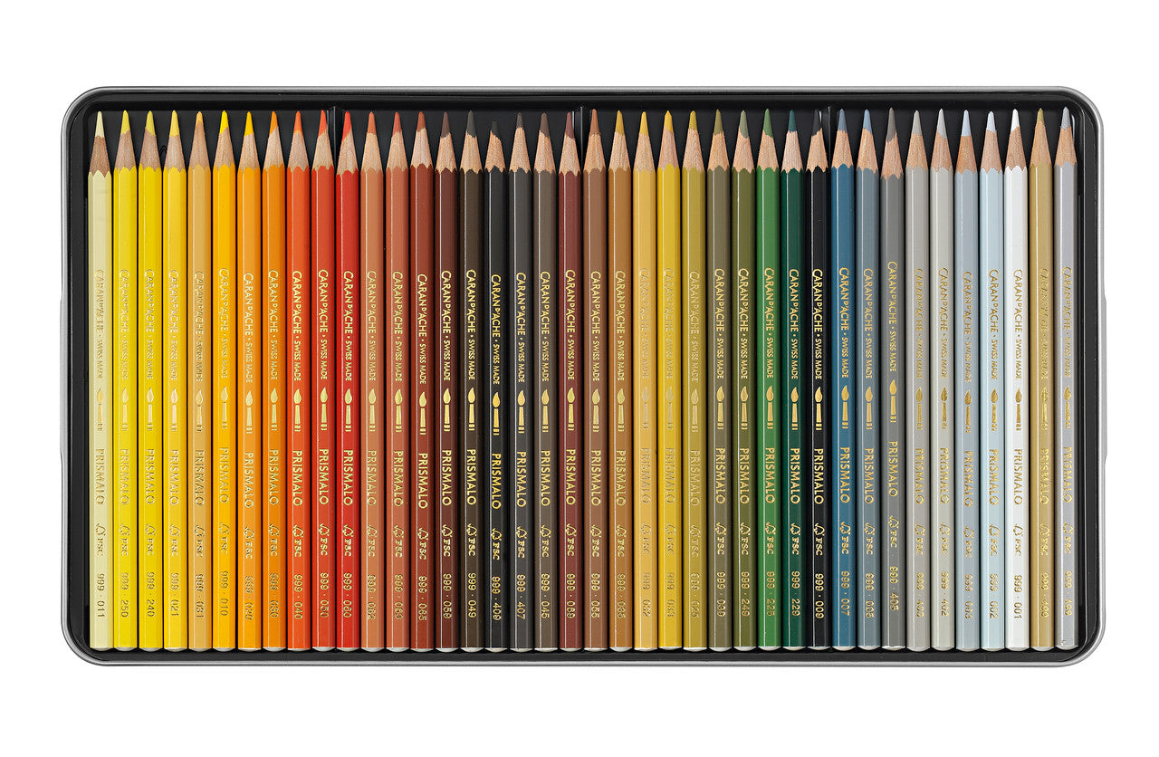Caran d'Ache Prismalo Water Soluble Pencils Set of 80