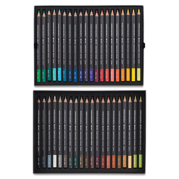 Caran D'Ache Museum Aquarelle Pencils Set of 40 Assorted Colours