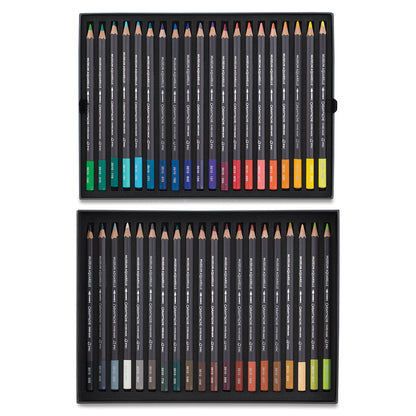 Caran D'Ache Museum Aquarelle Pencils Set of 40 Assorted Colours
