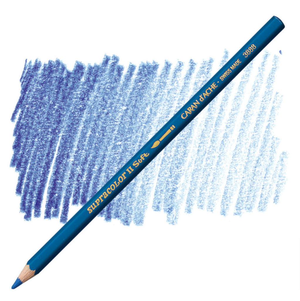 Caran D'ache Supracolour Soft Aquarelle Pencils - Intense + Soft Colours (Pack of 3)