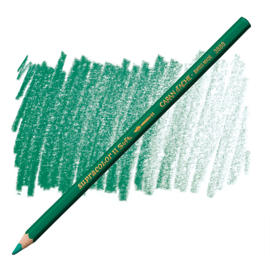Caran D'ache Supracolour Soft Aquarelle Pencils - Intense + Soft Colours (Pack of 3)