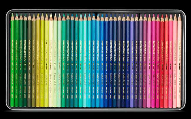 Caran D'ache Supracolour Soft Aquarelle Colour Pencil Set of 80