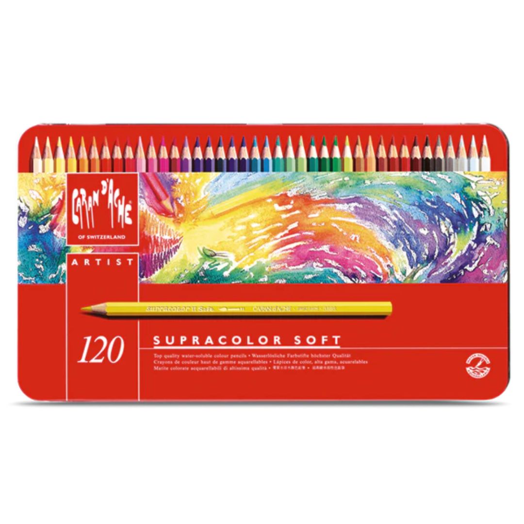 Caran D'ache Supracolour Soft Aquarelle Colour Pencils Set Of 120