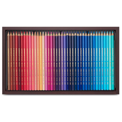 Caran D'ache Supracolour Soft Aquarelle Colour Pencil Wooden Box of 120
