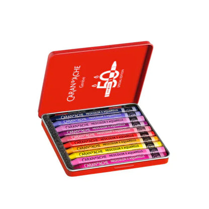 Caran d'Ache Neocolor II Aquarelle Crayons Pop Assorted Special Edition Set of 10