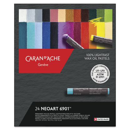 Caran d’Ache NeoArt 6901 Pastels Set of 24