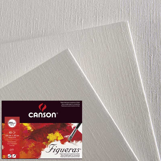 Canson Figueras 50x65cm 290gsm Paper Pack of 25 Sheets